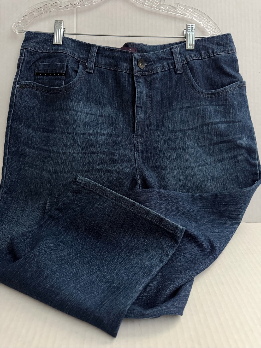 Gloria Vanderbilt Dark Blue Women’s Stretch Capris